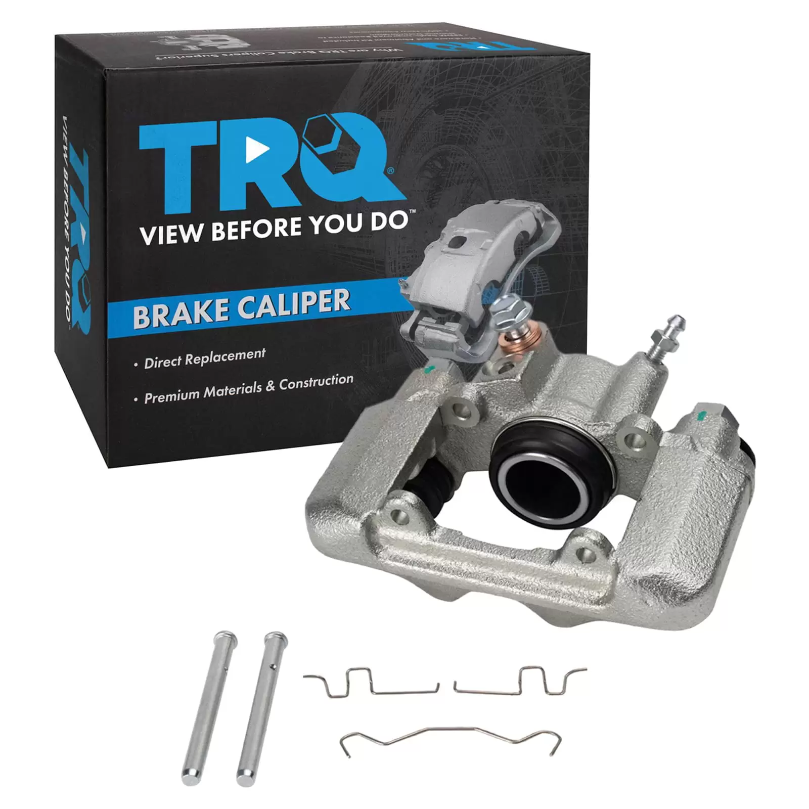 TRQ New Rear Brake Caliper Assembly with Hardware RH for Toyota Pontiac CLA31885 Fits select: 2005-2006 TOYOTA COROLLA. 2003-2008 TOYOTA COROLLA MATRIX