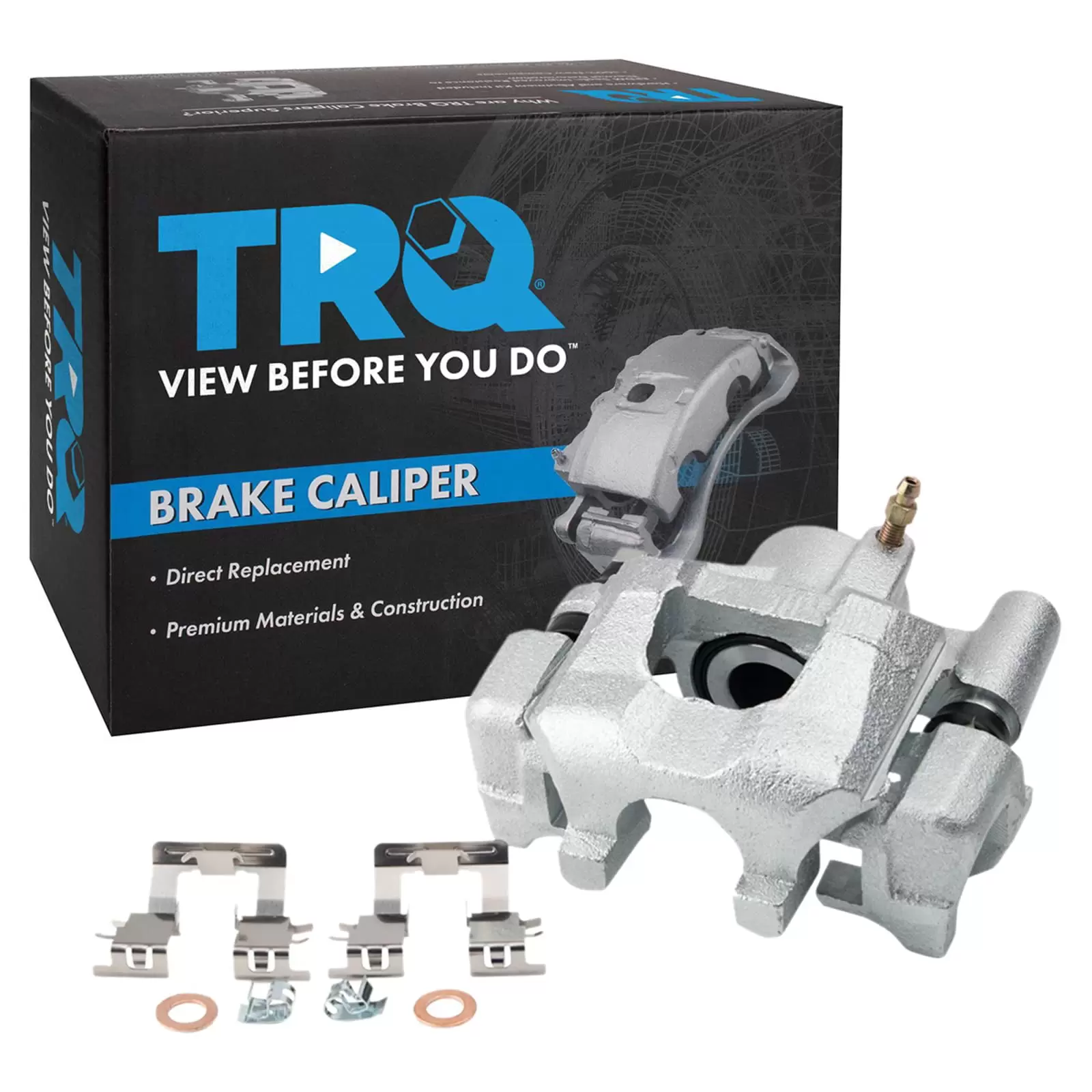 TRQ New Rear Brake Caliper Assembly w/ Bracket & Hardware LH for Toyota Lexus CLA35247 Fits select: 2002-2006 TOYOTA CAMRY. 2002-2006 LEXUS ES