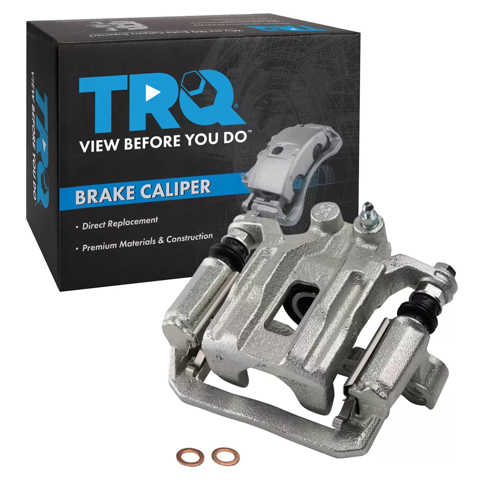 TRQ New Rear Brake Caliper Assembly w/ Bracket & Hardware RH for Nissan Truck CLA35297 Fits select: 2005-2018 NISSAN FRONTIER. 2005-2015 NISSAN XTERRA