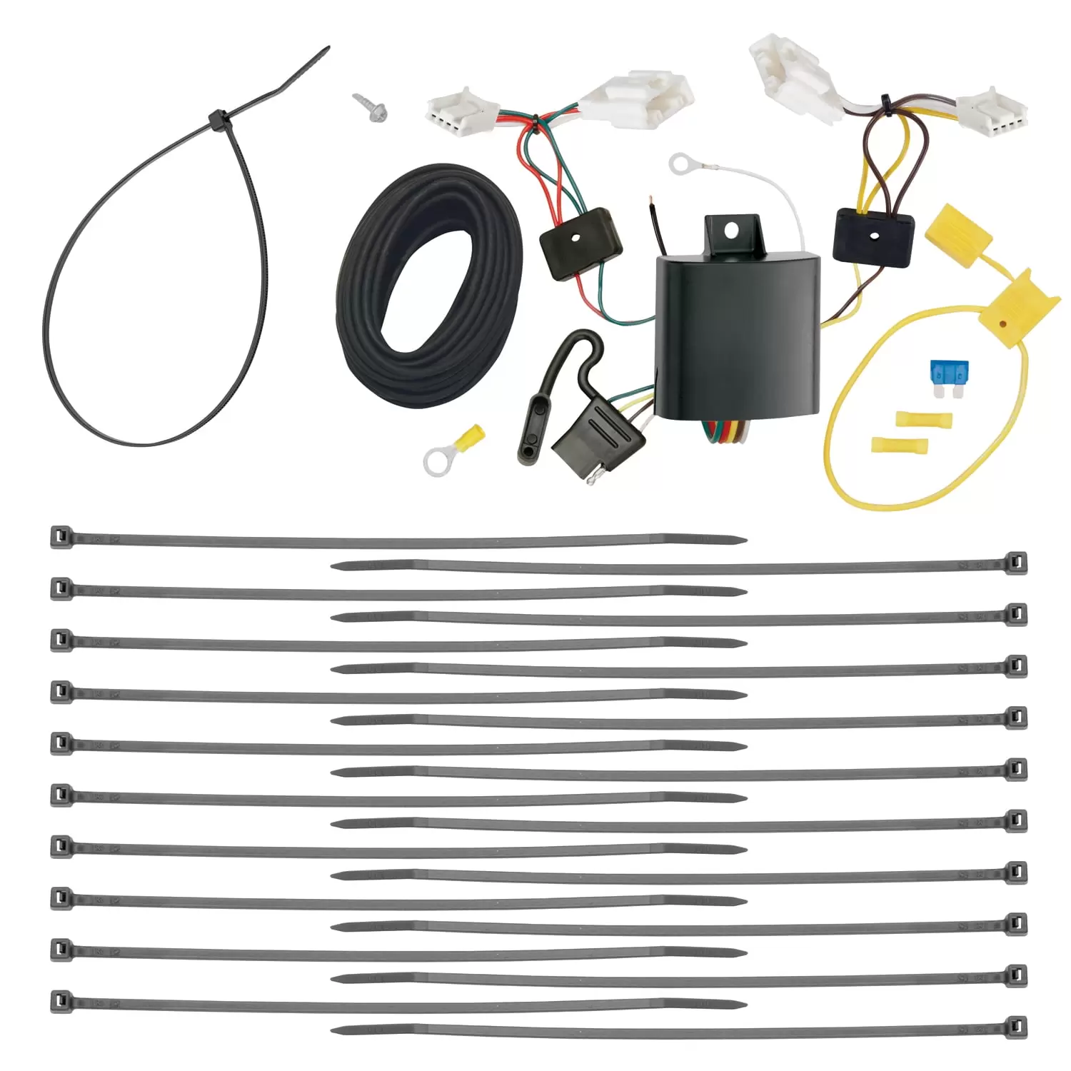 Tekonsha Trailer to Vehicle Wiring Connector Circuit Protected Converter 118652 Fits select: 2015-2021 LEXUS NX