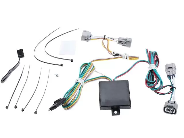 Trailer Wiring Harness 1 - Compatible with 2005 - 2015 Toyota Tacoma 2006 2007 2008 2009 2010 2011 2012 2013 2014