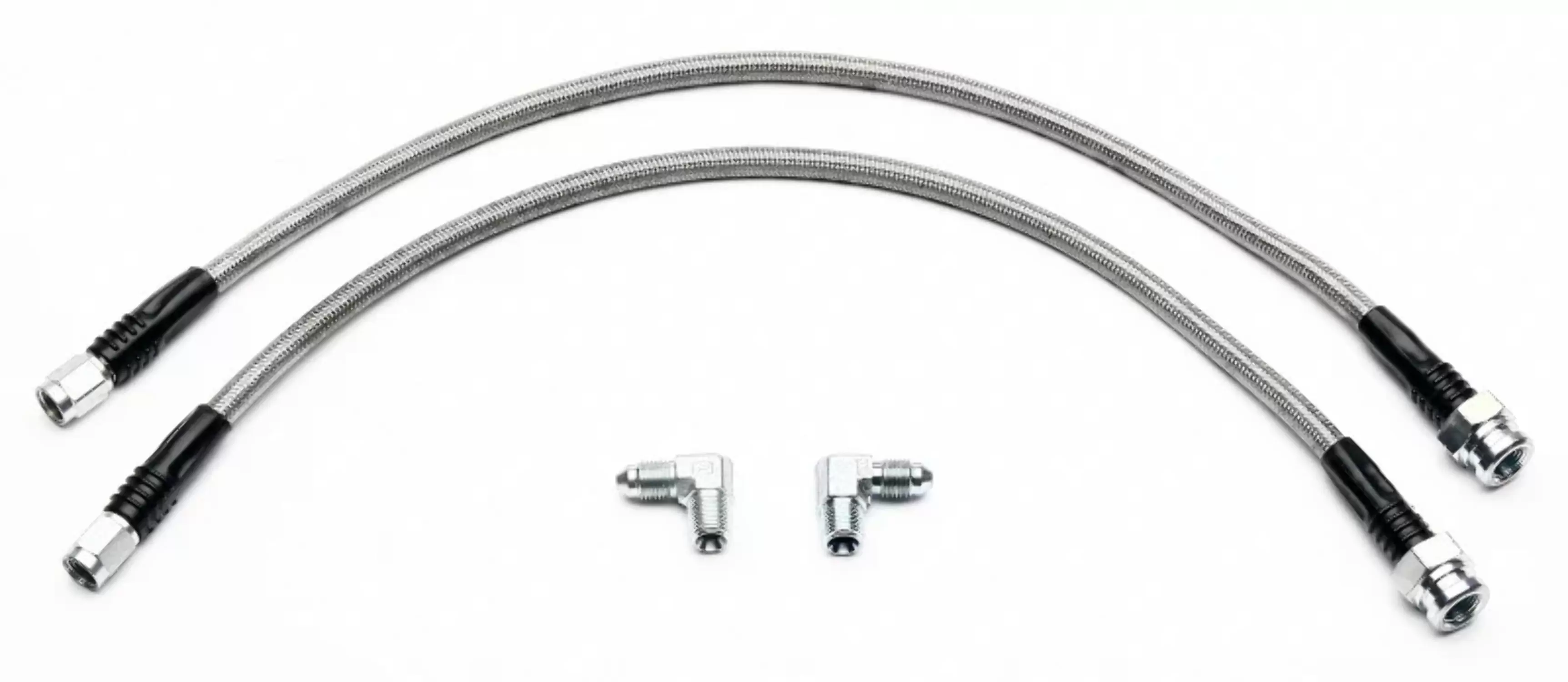 Wilwood 220-9197 Flexline Kit 16.5 Length Braided Steel for 350Z/G35 Rear