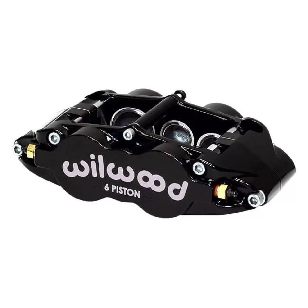 Wilwood Caliper-Narrow Superlite 6R-RH - Black 1.62/1.12/1.12in Pistons 1.25in Disc