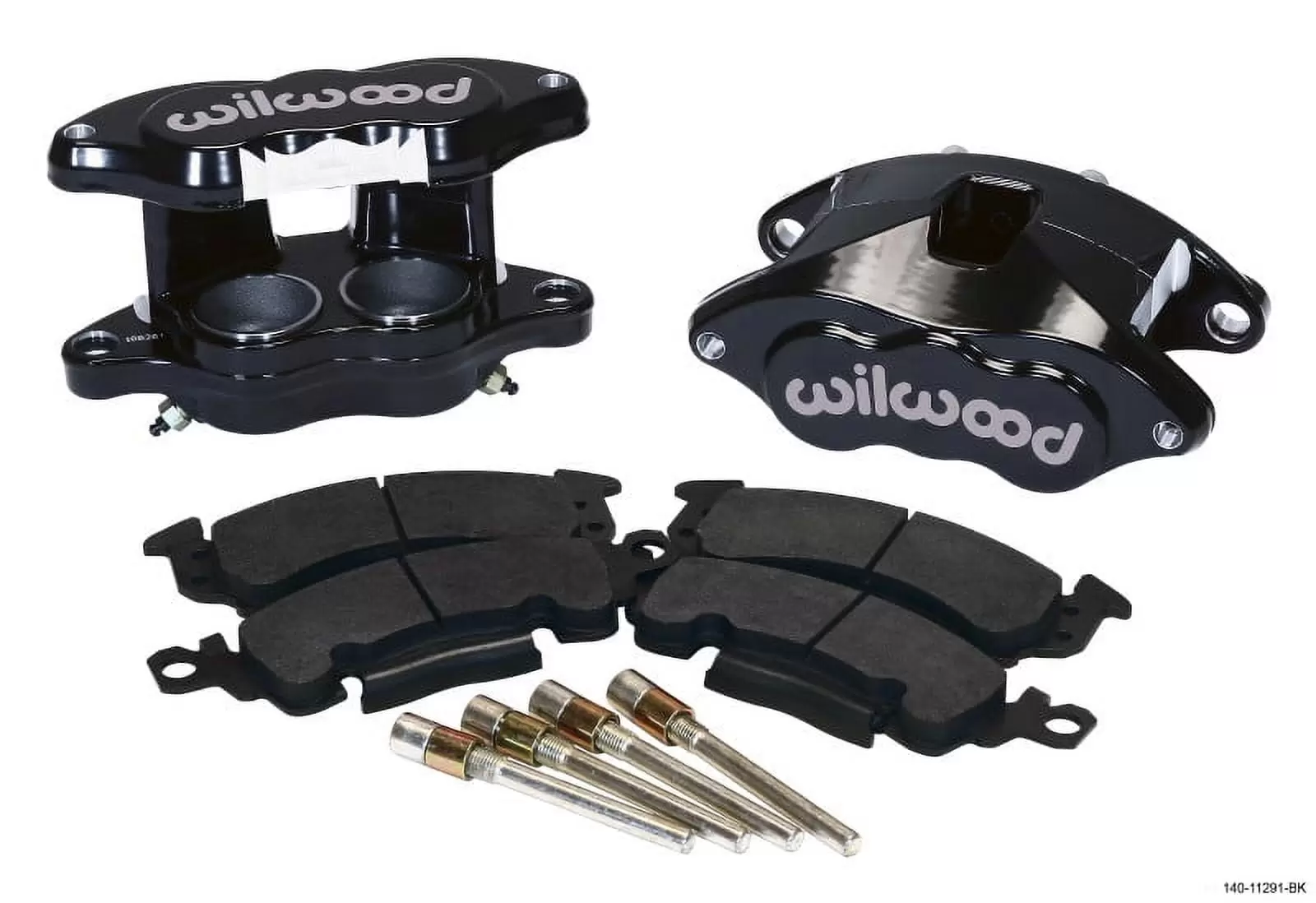 Wilwood D52 Front Caliper Kit - Black Pwdr 2.00 / 2.00in Piston 1.04in Rotor