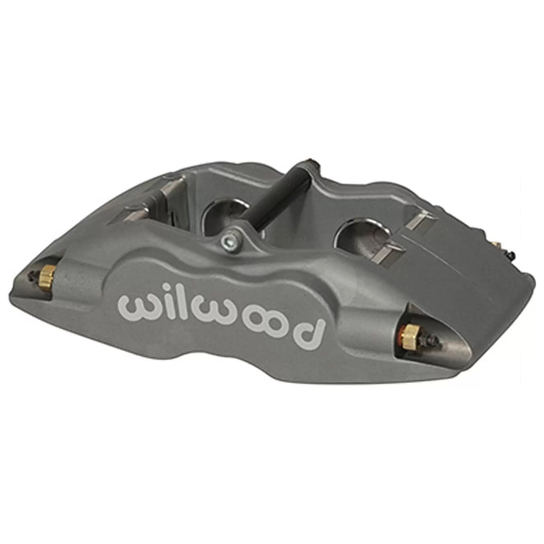 Wilwood Superlite 4 Piston Brake Caliper with 3.500 in. Lug Mount. Grey Anodize