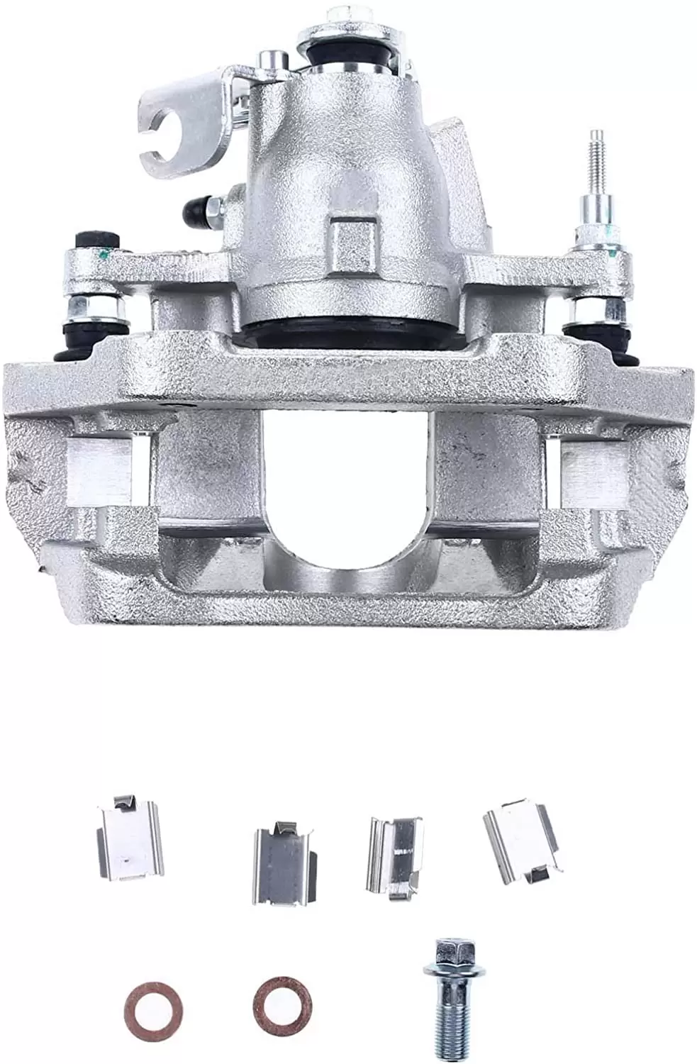 A-Premium Brake Caliper with Bracket Compatible with Ford Edge 2011-2014 Lincoln MKX 2011-2015 Rear Passenger Side