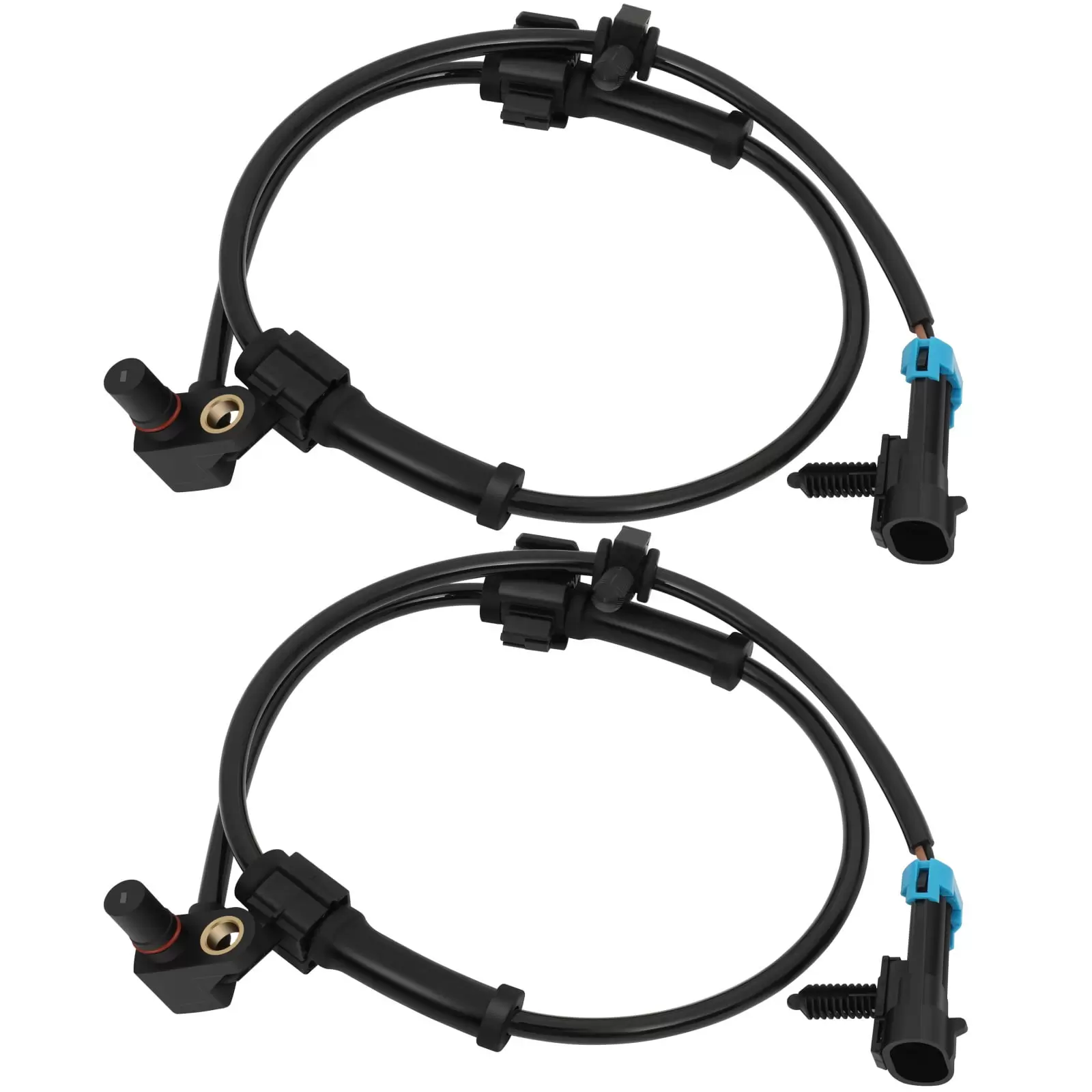 Speed Sensor.CCIYU 2 pcs Front Left Right ALS482 ABS sensors Fit for Cadillac Escalade.for Chevy Avalanche/Express/Silverado/Suburban/Tahoe.for GMC Savana/Sierra/Yukon/Yukon Denali/Yukon XL